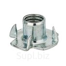 Гайка мебельная забивная оцинкованная М 8 мм