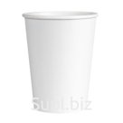 Стаканы одноразовые OfficeClean 300 мл, набор 50 шт., бумажные однослойные, белые, хол/гор