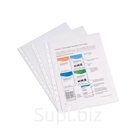Перфофайл пластик. ErichKrause® Semi-Clear Economy, A4, прозрачн. (пакет 100 файлов)