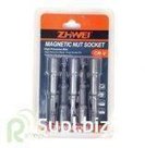 Бита магнитная для кровельных саморезов набор 12х65 мм Артикул: AS-211 (RA-211)