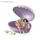 Игровой набор «Русалка с черепашкой в ракушке»