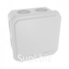 Коробка распределительная DKC 53800, 100х100х50, 6 выводов, d=25мм, IP55