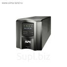 Источник бесперебойного питания APC Smart-UPS SMT750I, 500 Вт, 750 ВА, черный