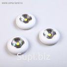 Фонарь "Эра"  "Аврора" SB-502, 1 светодиод, питание 3хААА, (набор 3 штуки в упаковке)