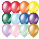 Воздушные шары, 100шт., М9/23см, Поиск, ассорти, металл