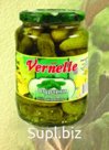 Огурцы VERNELLE консервированные 3-6 см, 720 мл.