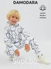 Комбинезон, Мишки на белом,  арт. 03122 (140 см)