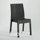 Стул садовый, 86×42×57 см, пластиковый, цвет шоколад
