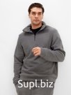 Джемпер флисовый мужской MINAKU: Fleece Soft, размер 44, графитовый