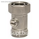 Узел нижнего подключения радиатора STOUT SVH-0005-000020, 3/4", прямой, раздельный