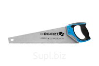HOEGERT Пила-ножовка 450 мм, 7 TPI, закаленное, трёхсторонняя заточка