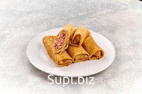 блины с ветчиной и сыром