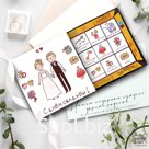 Кэт 9, С ДНЁМ СВАДЬБЫ 2, молочный шоколад, 45 гр. TM Chokocat