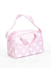 Сумка для мамы FIM 6688-2-2/ , Горох большой, розовый