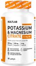 Kultlab Potassium & Magnesium Citrate + B6, 60 капс