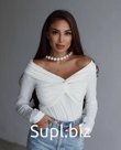 Топы с длинным рукавом