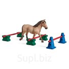 Игровой набор «Пони проходит трассу в слаломе»