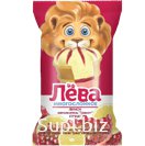 Мороженое «Лева» сливочное двухслойное: со вкусом лимона, граната и наполнителем «Гранат» в вафельном стаканчике