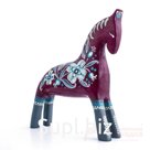 Cherry horse with a floral dot pattern