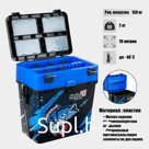 Ящик рыболовный зимний ICE FISHING синий (HS-IB-19-IFB) Helios