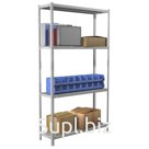 Стеллаж Практик MS 200KD 2000*1000*300мм, 4 полки, серый комплект