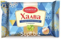 Халва Подсолнечная с изюмом 0,350  Азовская КФ