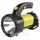Фонарь-прожектор Smartbuy SBF-501-K, аккумуляторный, светодиодный, 5W+3W