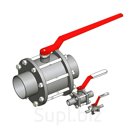 Кран шаровой запорный под приварку КШЗ 16-20