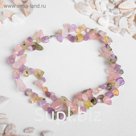 Бусы 2 нити крошка "Самоцвет", 42см