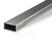 Трубы нержавеющие электросварные ЭСВ прямоугольные 30х10х1.5 шлиф имп ASTM A554, длина 6 м, марка AISI 304 (08Х18Н10)