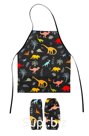 Set "Dinosaurs" (apron + armlets), size 104-116, (50 pcs) art.77182, PE Article: 77182_conclusion
