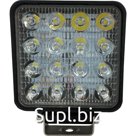 Фара Светодиодная 48W Толщина 55мм 48W-SQ-5.5CM Смотреть товар на сайте поставщика