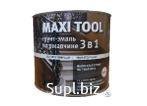 Коричневая грунт-эмаль 3в1 по ржавчине 20кг MAXI TOOL (1шт/11шт)