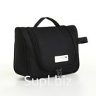 Косметичка-несессер на молнии, цвет чёрный