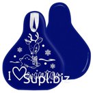 Sled-ice with print 52*42 cm dark blue Article: МТ11717