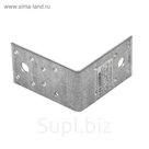 Крепежный уголок "Сибртех", КU 70 х 70 х 40 мм.