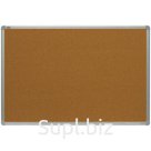 Доска пробковая 2х3 "Office", 100*150см, алюминиевая рамка