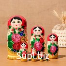 Матрёшка «Римма», красный платок, 7 кукольная, 20-22см