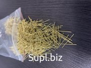 Лепесток штырь 1-0,8-7-Л63-00  ГОСТ 16840-78 Латунь, точение, без покрытия