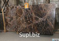 Мрамор Emperador Dark Gold 30 мм в слэбах