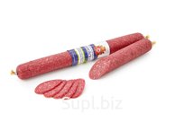 Колбасное изделие сырокопченое мясное бессортовое колбаса оригинальная ЕВРЕЙСКАЯ газ индивидуальная упаковка (газ)