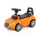 Каталка-автомобиль SuperCar №2, со звуковым сигналом, цвет оранжевый