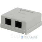 5bites LY-SB09 Розетка внешняя RJ-45+RJ-11 5e кат.