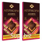 Шоколад Априори горький Ассорти с цукатами и орехами 100гр