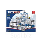 Игровой конструктор Ausini 23701 ПАТРУЛЬ (449 деталей в наборе)
