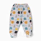 Ползунки для мальчика Luneva, рост 68 см, белые