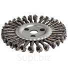 Щетка для УШМ 178 х 22.2 мм (дисковая, витая сталь) ПРАКТИКА 773-330