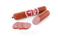 Колбасное изделие варено-копченое мясное в/c Колбаса салями БРУСНИЧНАЯ газ