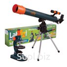 Набор LEVENHUK LabZZ MT2: микроскоп: 75-900 кратный, монокулярный + телескоп: рефрактор, 2 окуляра, 69299