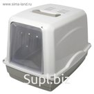 Туалет закрытый GEORPLAST VICK для кошек, микс